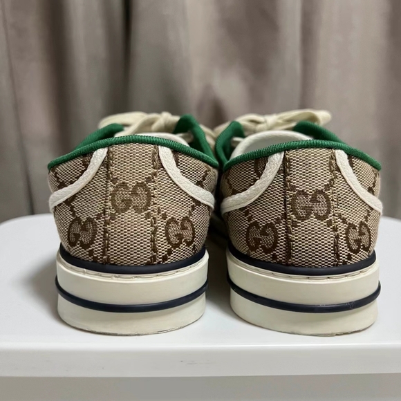 GUCCI DISNEY Sneakers Men Mickey Mouse Ace Disney GG Tennis 1977 Size 9 - Picture 2 of 5